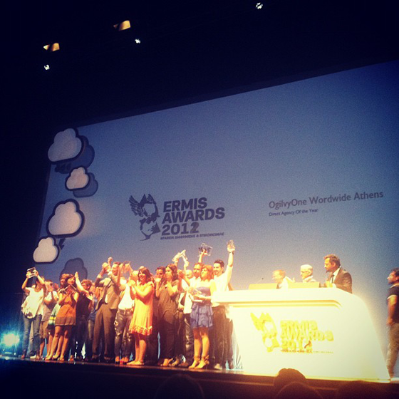 OgilvyOne Athens sweeps Ermis Awards 2012