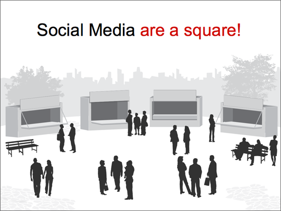Social Media are a square!